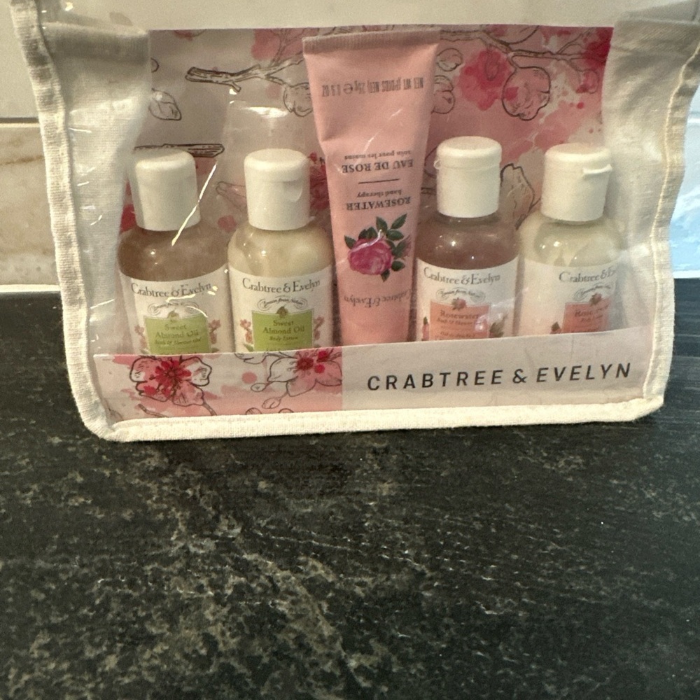 Crabtree & Evelyn Rosewater Body Lotion and Shower Gel Set